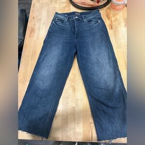 MOTHER  the maverick fray monn darkBlue Jeans